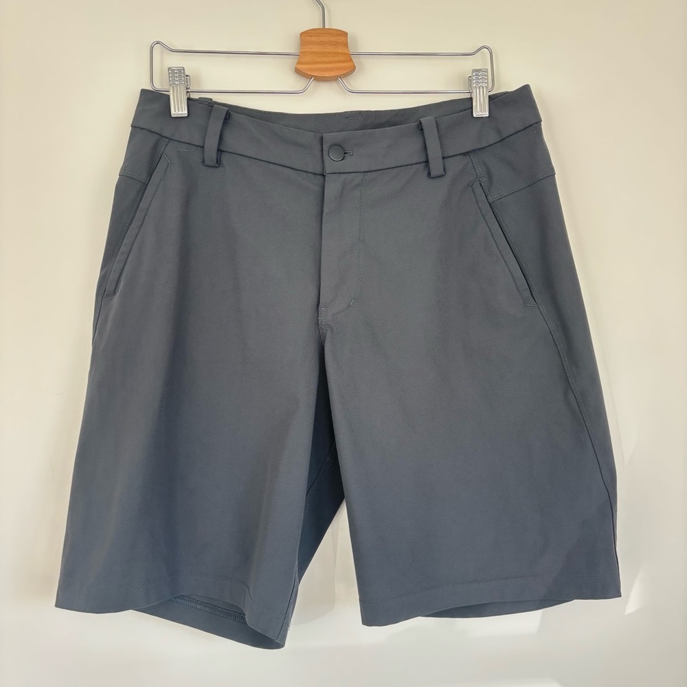 Lululemon Gray Bermuda Golf Shorts 34